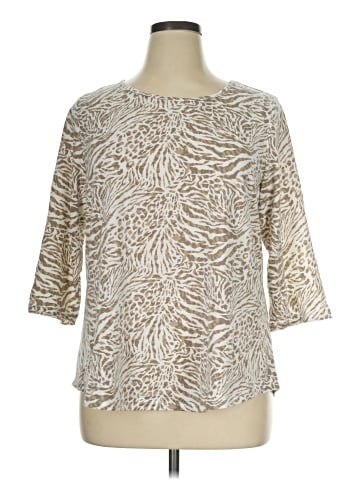 Bobeau 3/4 Sleeve T-Shirt (view 1)