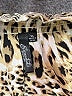 Essentials by Milano 100% Polyester Animal Print Gold 3/4 Sleeve Blouse Size XL - photo 7