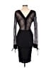 Blanc Black Cocktail Dress Size L - photo 2