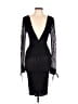 Blanc Black Cocktail Dress Size L - photo 1