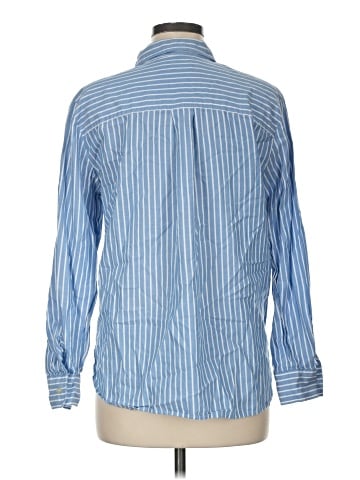 Ann Taylor LOFT Long Sleeve Button-Down Shirt (view 2)