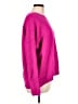 Vince Camuto Solid Pink Pullover Sweater Size L - photo 4