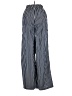 Missguided 100% Polyester Stripes Blue Casual Pants Size XS - photo 2