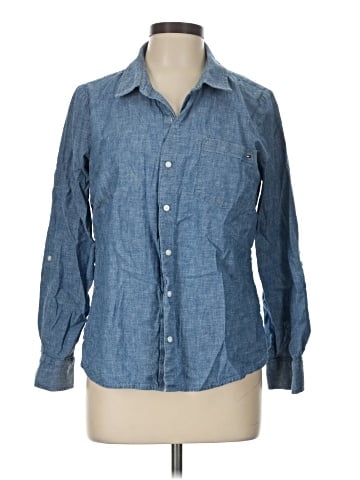 Tommy Hilfiger Long Sleeve Button-Down Shirt (view 1)