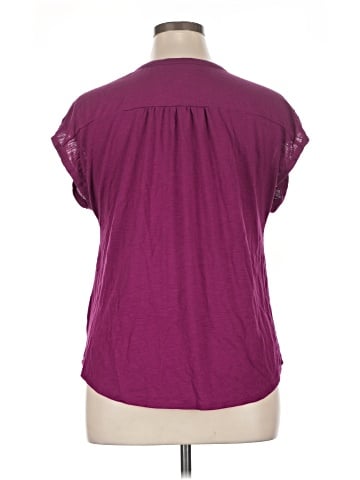 Faded Glory Short Sleeve Blouse (view 2)