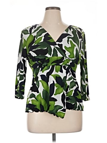 Cato 3/4 Sleeve Blouse (view 1)