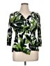 Cato Green 3/4 Sleeve Blouse Size XL - photo 1