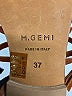 M. Gemi Brown Sandals Size EU 37 - photo 3