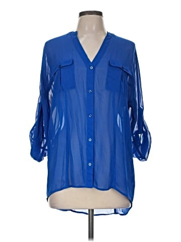 Candie's 3/4 Sleeve Blouse (view 1)