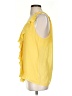 Kut from the Kloth 100% Polyester Yellow Sleeveless Blouse Size S - photo 5
