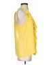 Kut from the Kloth 100% Polyester Yellow Sleeveless Blouse Size S - photo 4