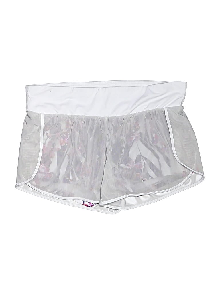 Pre-owned Fabletics Athletic Shorts In Silver