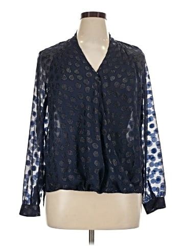 Jennifer Lopez Long Sleeve Blouse (view 1)