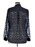 Jennifer Lopez 100% Polyester Blue Long Sleeve Blouse Size XL - photo 2