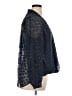 Jennifer Lopez 100% Polyester Blue Long Sleeve Blouse Size XL - photo 4