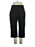 Lands' End Solid Black Active Pants Size 1X - photo 1