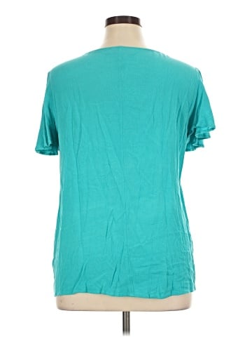 Lane Bryant Short Sleeve Blouse (view 2)