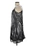 Cato Metallic Silver Cocktail Dress Size S - photo 5