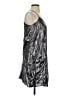 Cato Metallic Silver Cocktail Dress Size S - photo 4
