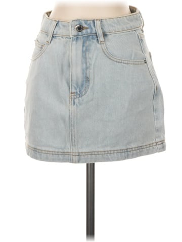 WeWoreWhat Denim Skirt (view 1)