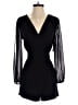 Naked Zebra 100% Polyester Black Romper Size S - photo 1