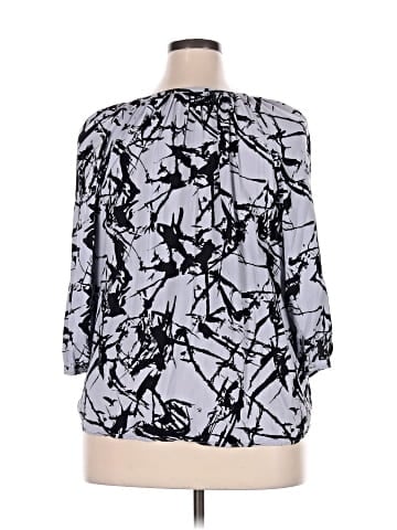 Ava Christine 3/4 Sleeve Blouse (view 2)