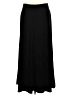 NY Collection Solid Black Formal Skirt Size L - photo 2
