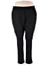 Jessica London Solid Black Active Pants Size 26 - 28 - photo 1