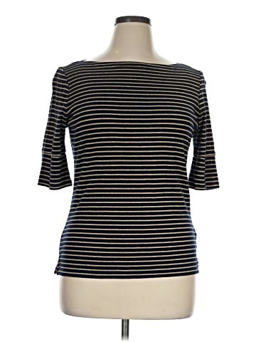 Lauren by Ralph Lauren 3/4 Sleeve T-Shirt (view 1)
