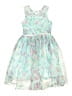 Zunie 100% Polyester Blue Dress Size 14 - 16 - photo 2