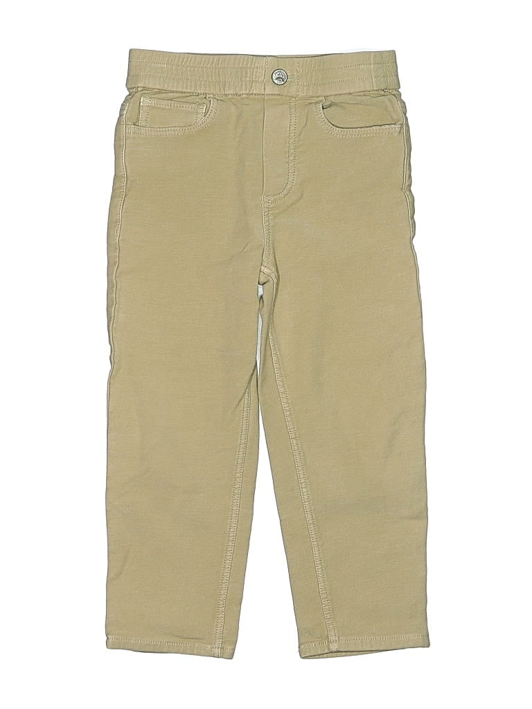 Pre-owned Faherty Kids' Khakis In Tan