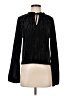 Rachel Parcell Black Long Sleeve Blouse Size S - photo 1