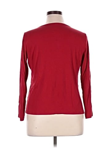 St. John's Bay Long Sleeve Top (view 2)