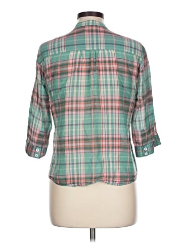 Lark & Wolff 3/4 Sleeve Button-Down Shirt (view 2)
