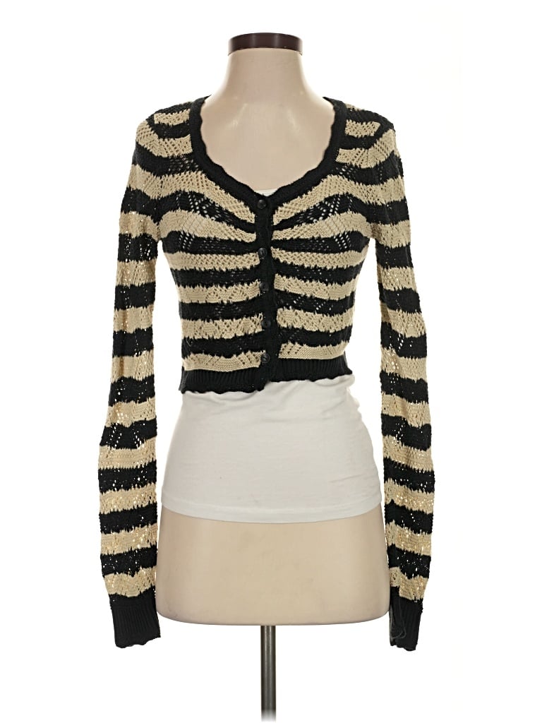 Pre-owned Freshman 1996 Cardigan Sweater In Gold