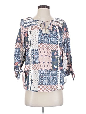 Falls Creek 3/4 Sleeve Blouse (view 1)