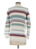 Motherhood 100% Acrylic Stripes White Pullover Sweater Size S - photo 2