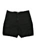 Fashion Bug Solid Black Shorts Size 30-32W - photo 1
