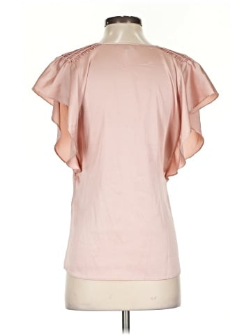 White House Black Market Short Sleeve Blouse (view 2)