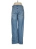 Madewell 100% Cotton Hearts Blue Jeans Size 28 waist - photo 2