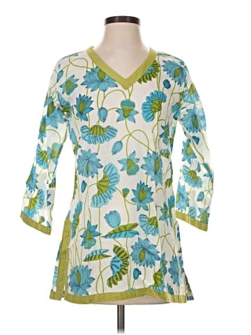 Gretchen Scott Designs 3/4 Sleeve Blouse (view 1)