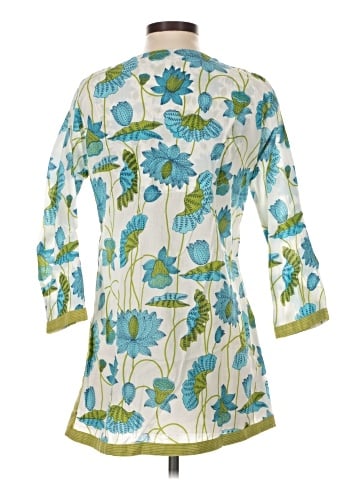 Gretchen Scott Designs 3/4 Sleeve Blouse (view 2)