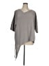 Assorted Brands Gray 3/4 Sleeve Blouse Size 1X - photo 1