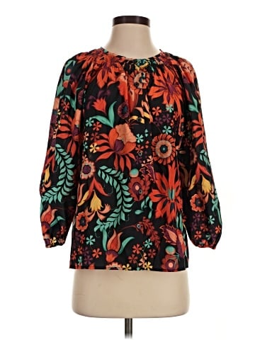 Tucker 3/4 Sleeve Blouse (view 1)