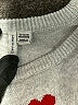 Janie and Jack Hearts Silver Pullover Sweater Size 12-18 mo - photo 3