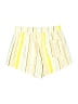 Roxy Girl 100% Polyester Stripes Yellow Shorts Size 10 - 12 - photo 2