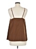 Tibi Brown Sleeveless Blouse Size 8 - photo 2