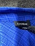 Bebe 100% Polyester Blue 3/4 Sleeve Blouse Size L - photo 7