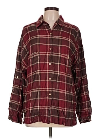 Max Studio Long Sleeve Button-Down Shirt (view 1)