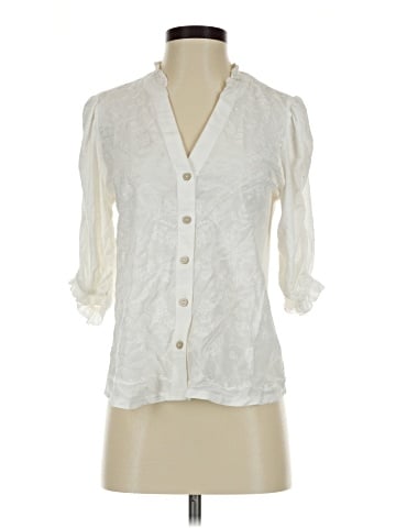 Democracy 3/4 Sleeve Blouse (view 1)